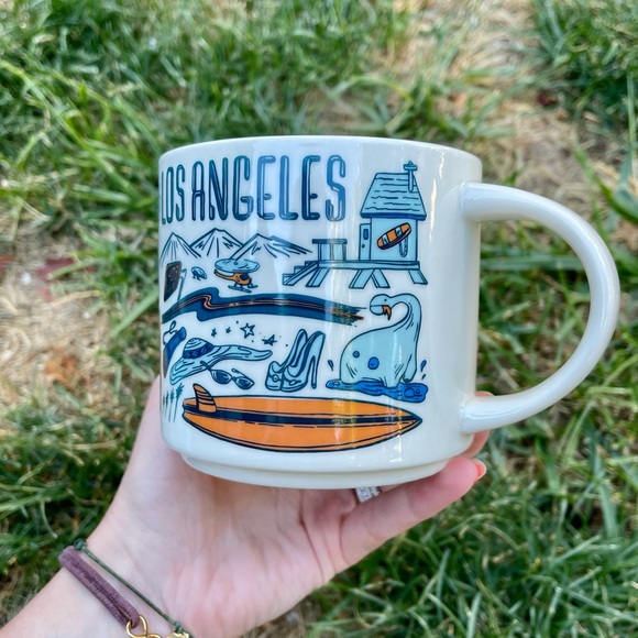 NWT STARBUCKS LOS ANGELES BEEN THERE MUG CERAMIC - Picture 7 of 15